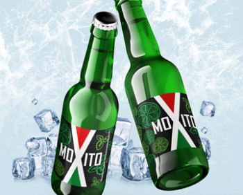 Mojito label design